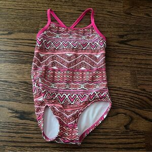 Kami One Piece Patterned Swimsuit - 3T
